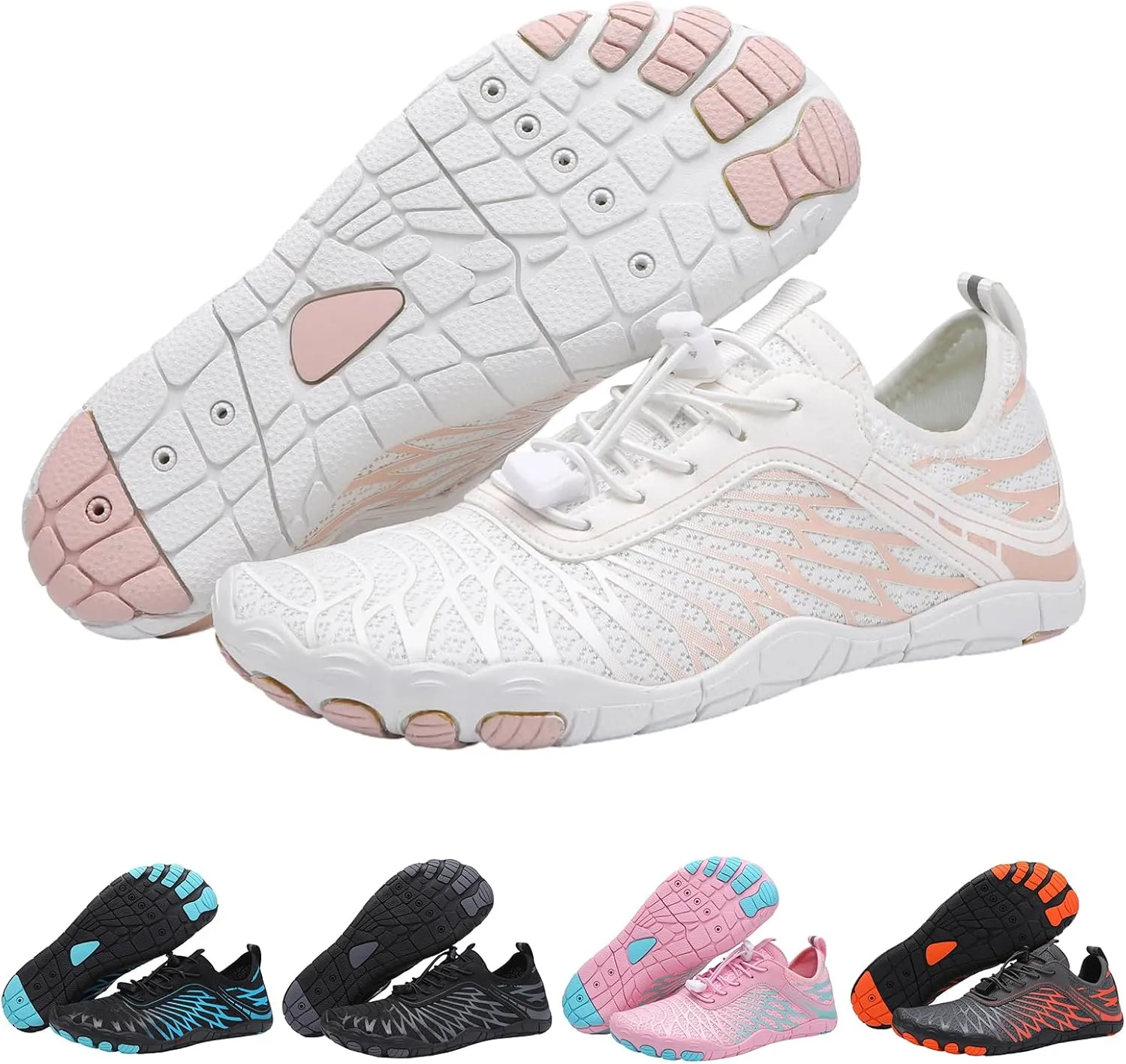 Hike Barefoot Shoes for Women Men Breathable Waterproof Running Sneakers Outdoor Gym Workout Jogging Shoes Footwear