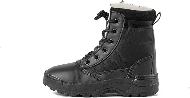 Hiking Boots Girls Boys Summer Camp Waterproof Anti-collision Non-slip Desert Boots Military Fan Shoes Children's Work Boots
