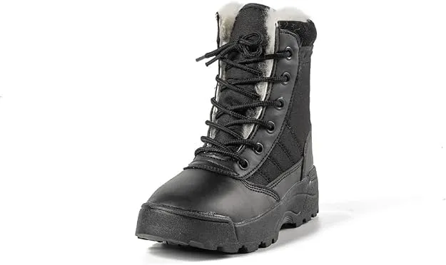 Hiking Boots Girls Boys Summer Camp Waterproof Anti-collision Non-slip Desert Boots Military Fan Shoes Children's Work Boots