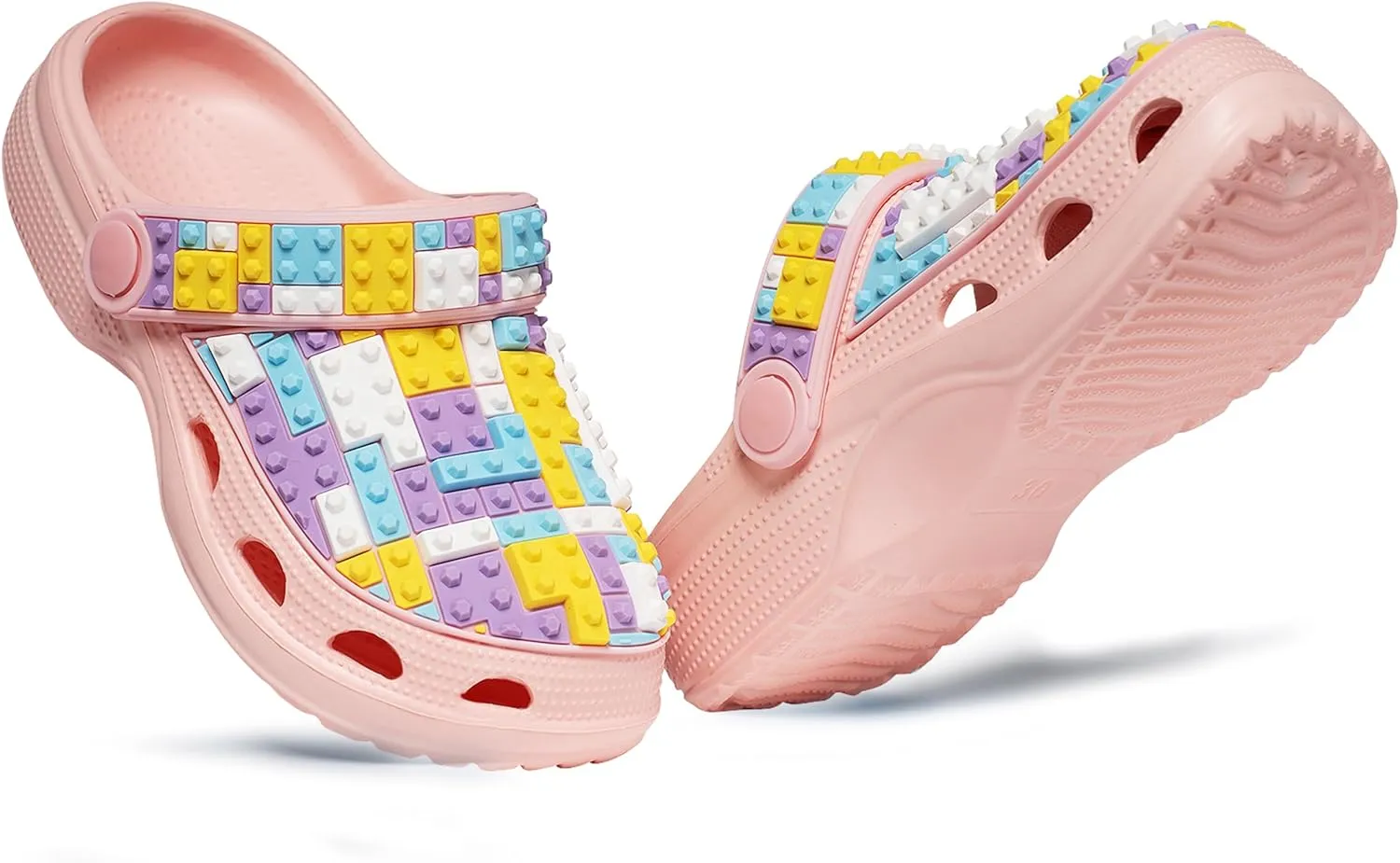HLMBB Kids Toddler Slides for Boys Girls Sandals Clogs Garden Shoes Sandals for Beach Pool Summer Shower Indoor Outdoor Walking