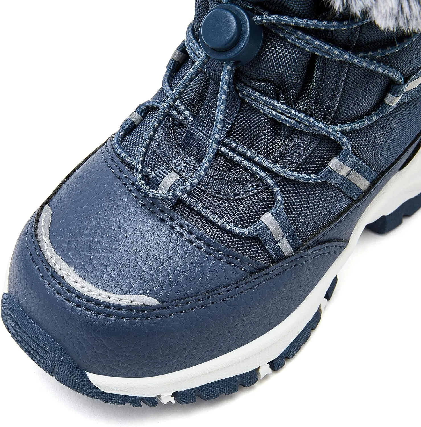 HOBIBEAR Boys Girls Toddler Snow Boots Waterproof Slip Resistant Outdoor Winter Boot Shoes(Toddler/Little Kids/Big Kids)