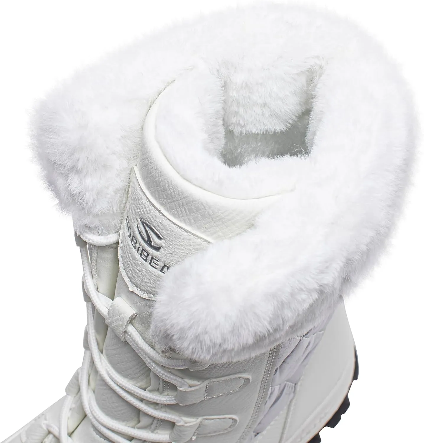 HOBIBEAR Women's Winter Snow Boots Waterproof Lightweight Warm Faux Fur Lined Mid-Calf Booties