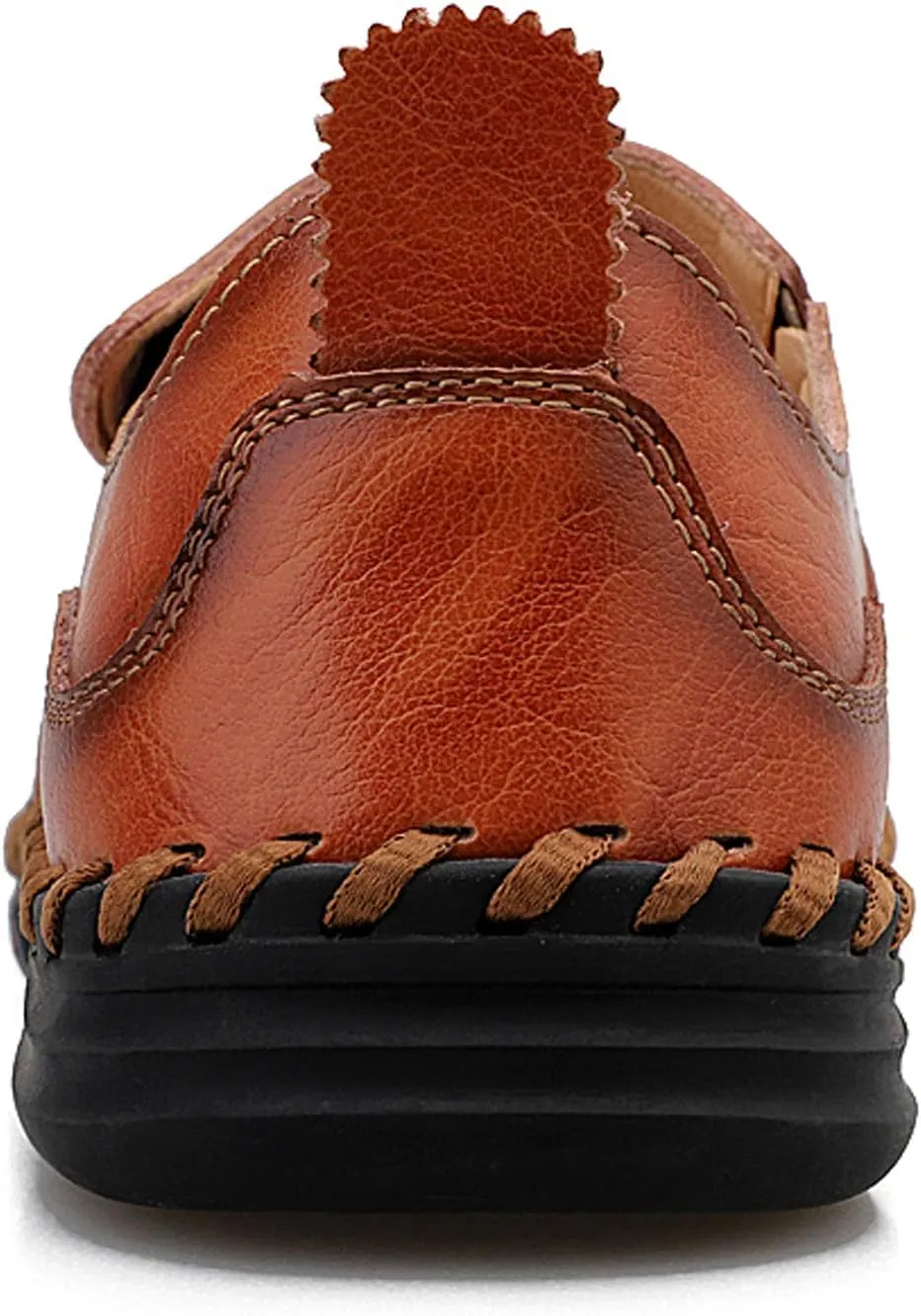 Honeystore Men's Leather Driving Loafers Moccasins Shoes Plus Size