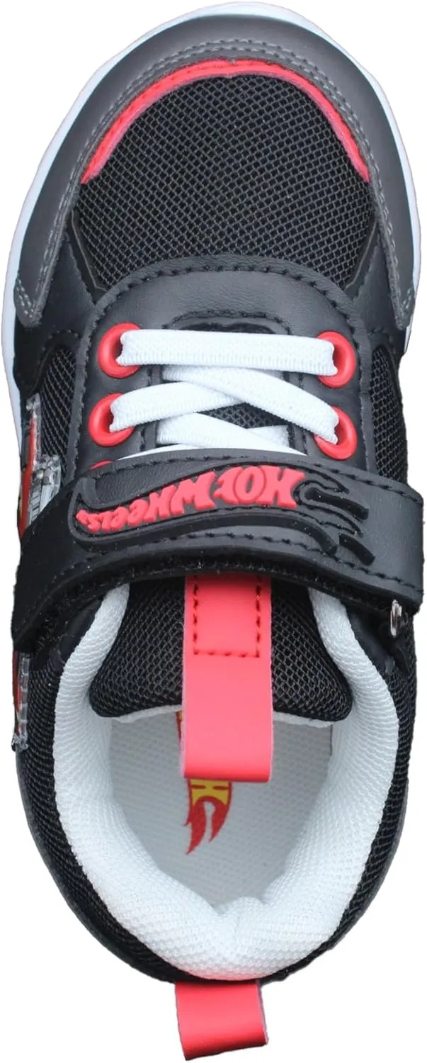 Hot Wheels Toddler Boys' Light-Up Sneakers