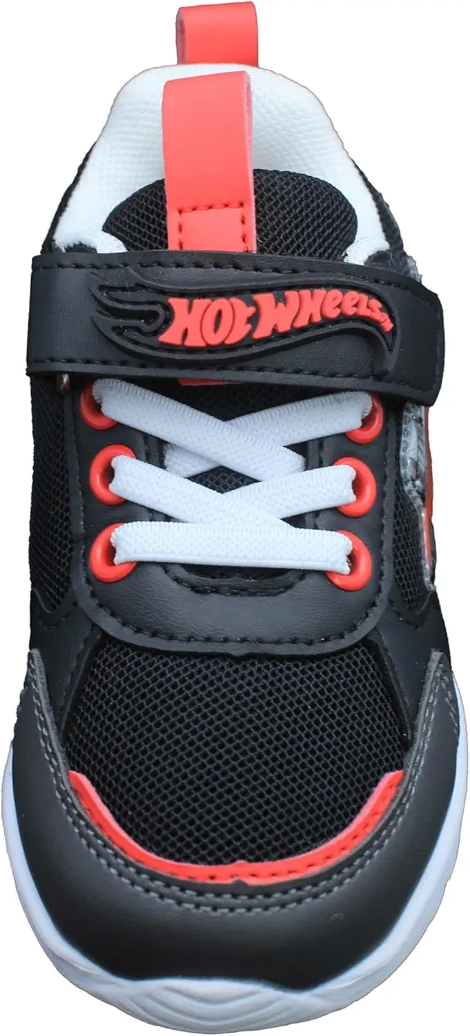 Hot Wheels Toddler Boys' Light-Up Sneakers