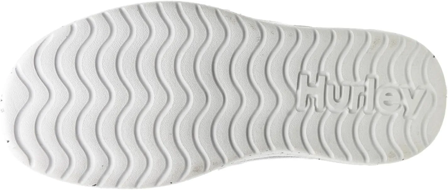 Hurley Kids Elastic Lace Loafers, Canvas Shoes for Boys & Girls - Comfortable, Durable, Stylish - Kid's Fashion Sneakers, Wide Toe Shoes for Everyday Wear