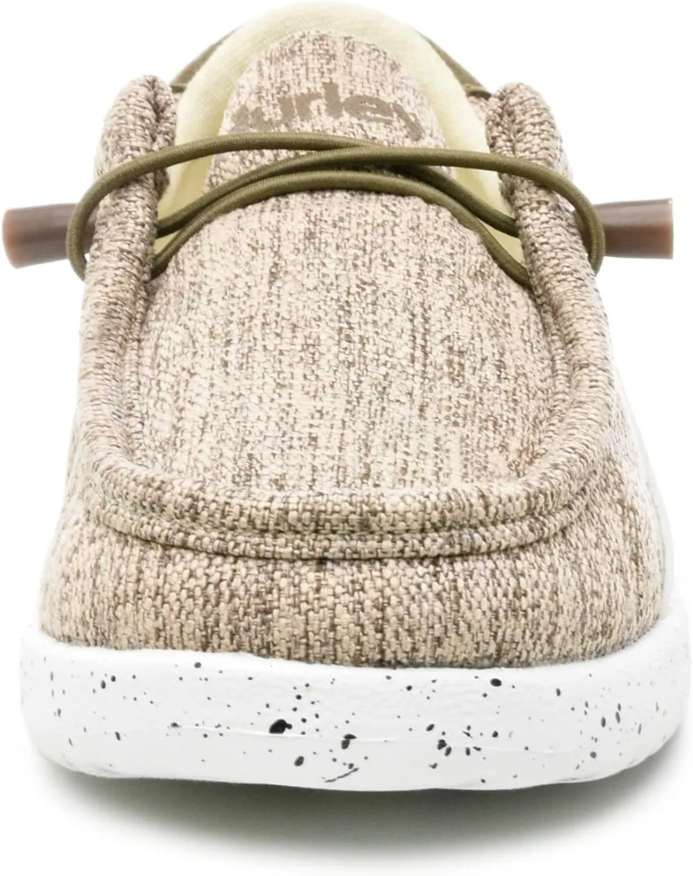 Hurley Kids Elastic Lace Loafers, Canvas Shoes for Boys & Girls - Comfortable, Durable, Stylish - Kid's Fashion Sneakers, Wide Toe Shoes for Everyday Wear