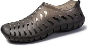 HYDLONGR Men's Women's Lightweight Breathable Non-Slip Garden Sandals Quick-Drying Hole Water Shoes Beach Kayaking Shoes