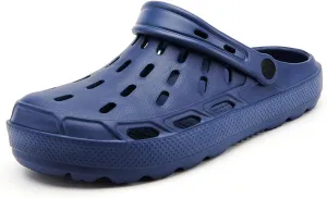 ihinzry Men's Garden Clogs Classic Mules Clog Slip On Water Shoes for Men Summer Beach Pool Sandals for Outdoor