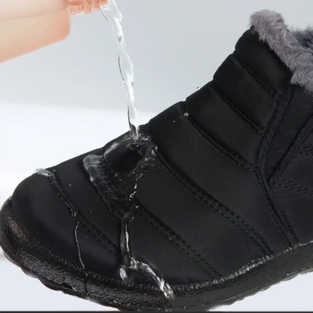 Indicativey Snow Boots, Gallen Winter Boots,Gallen Thermal Boots, Fur Lined Ankle Booties Walking Non Slip Shoes