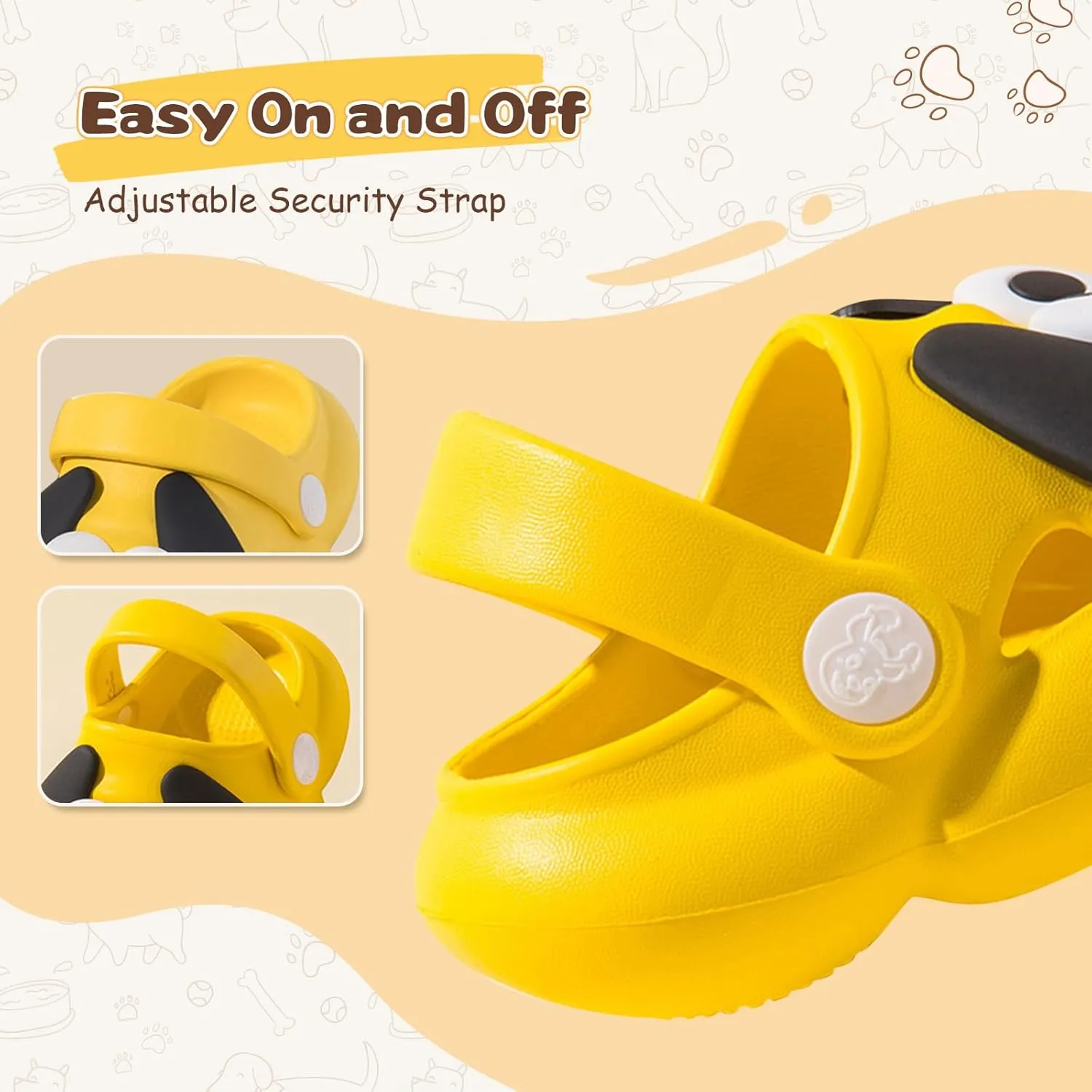 ISINSER Toddler Clogs for Boy Girls Garden Glogs Sandles Cute Summer Water Slip On Clogs Indoor Outdoor Children Beach Pool Shoes