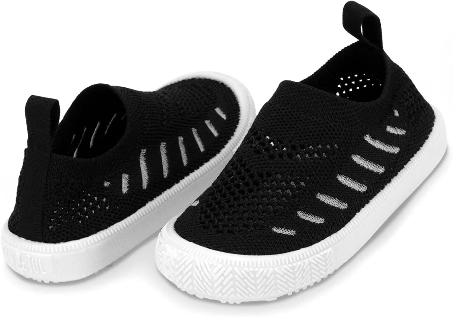 JAN & JUL Machine Washable Knit Shoes | Breathable Light-Weight Sneakers (Baby/Toddler/Little Kid)
