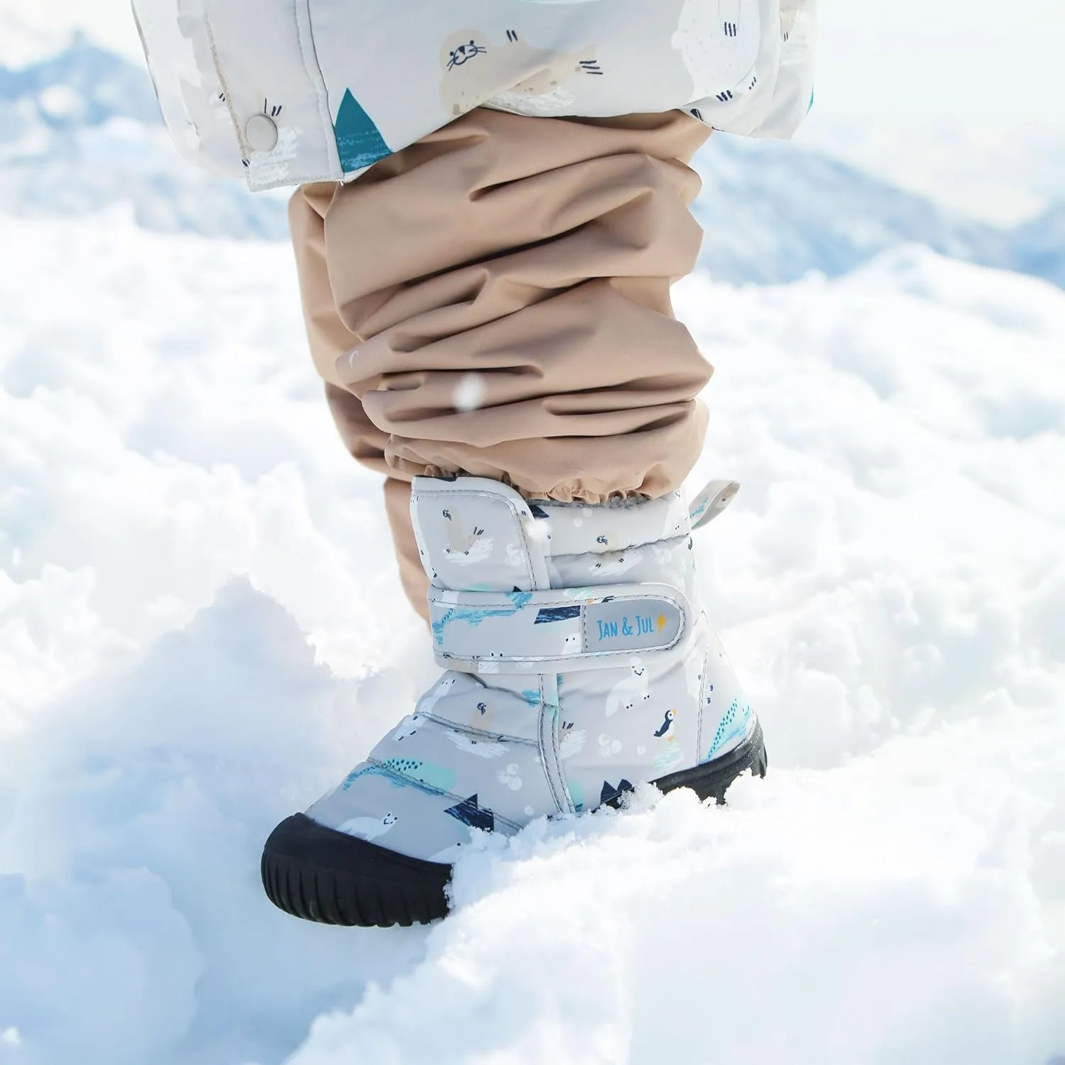 JAN & JUL Toasty-Dry Water-Resistant Winter Boots for Toddlers