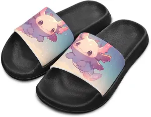 Jeiento Kids Slides for Boy Girl Animal Slippers Summer Beach Pool Water Shoes Non-Slip Novelty Open Toe Sandals