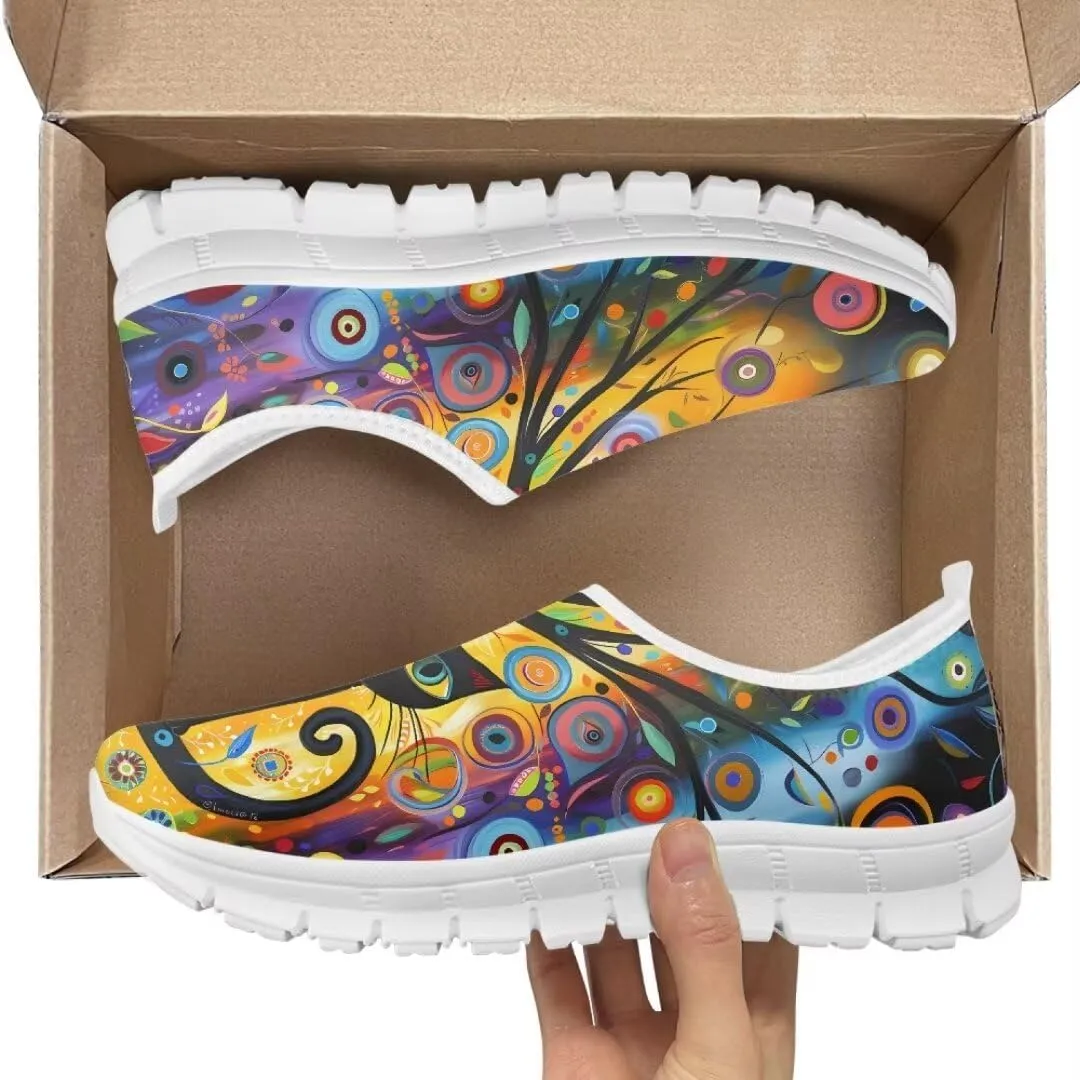 Jeiento Slip-On Loafers Walking Shoes for Women Casual Shoes Comfort Go Walk Sneaker Travel Shoes Anti-Skid Business Casual Shoes