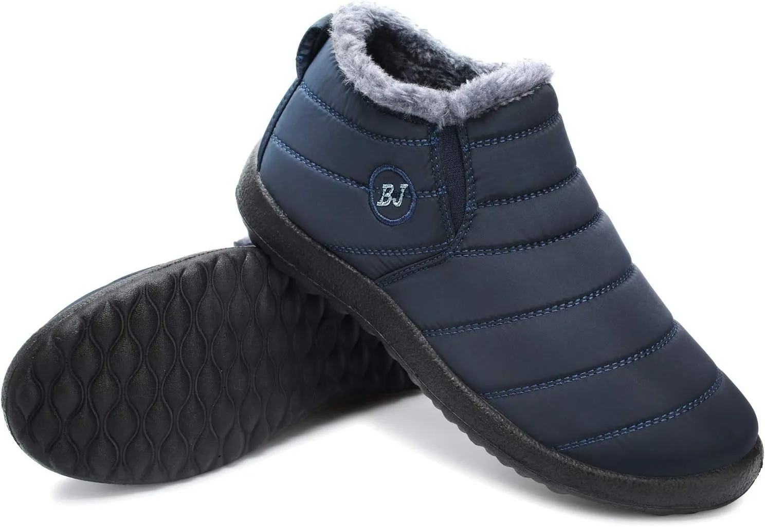 JOINFREE Winter Snow Boots for Women Men Anti-Skid House Shoes Ankle Boots Indoor Outdoor