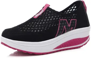 jukka Women's Mesh Air Cushion Shake Size 3.5-8UK Sneakers Hollow Network Mesh Go Running Trainers Athletic Walk Gym Shoes Sport Run