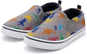 K KomForme Kids Shoes Toddlers Canvas Sneakers Slip on Walking Tennis Shoes for Boys Girls(Toddler/Little Kids/Big Kids)