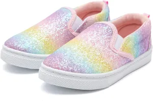 K KomForme Kids Shoes Toddlers Canvas Sneakers Slip on Walking Tennis Shoes for Boys Girls(Toddler/Little Kids/Big Kids)