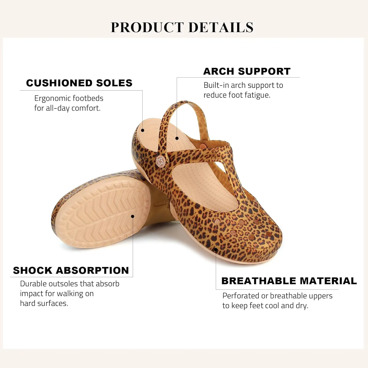 KELMALL Non Slip Clogs for Women, Classic Slip On Platform Nursing Garden Mules & Clogs Comfort Lightweight