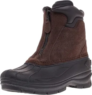 Khombu Men's Paul Insulated Winter Snow Boots with Zipper