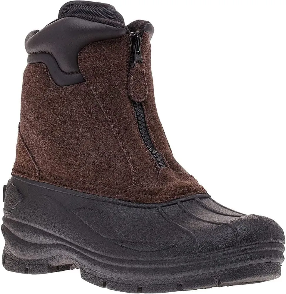 Khombu Men's Paul Insulated Winter Snow Boots with Zipper