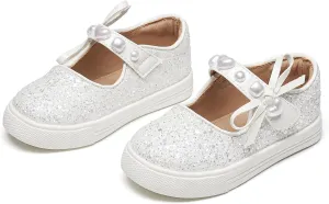 Kiderence Toddler Girls Sneakers Little Girls Running Sports Shoes(Toddler/Little Kids)