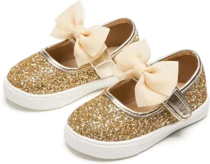 Kiderence Toddler Girls Sneakers Little Girls Running Sports Shoes(Toddler/Little Kids)