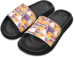Kids Boys Girls Ball Sports Slides Sandals Comfortable Beach Pool Shower Shoes House Slide Indoor Outdoor