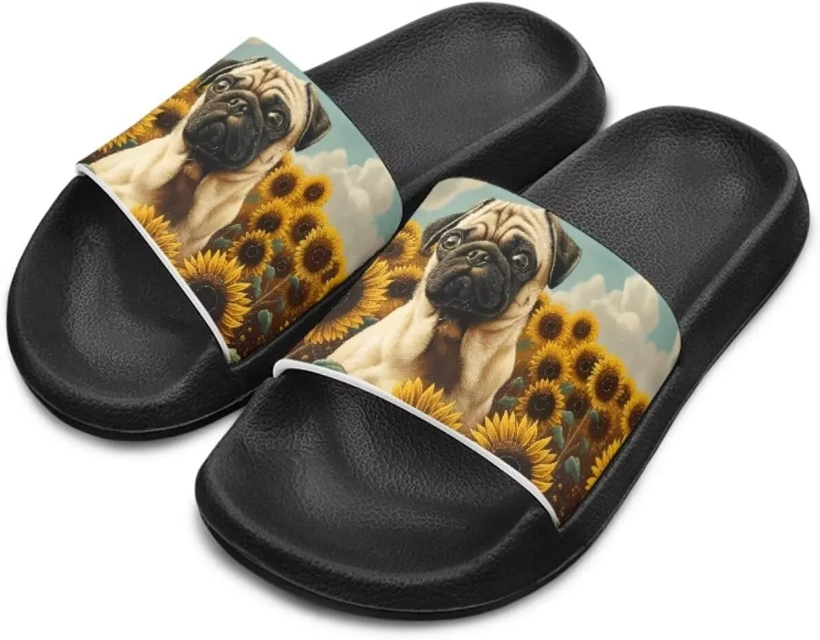 Kids Boys Girls Ball Sports Slides Sandals Comfortable Beach Pool Shower Shoes House Slide Indoor Outdoor