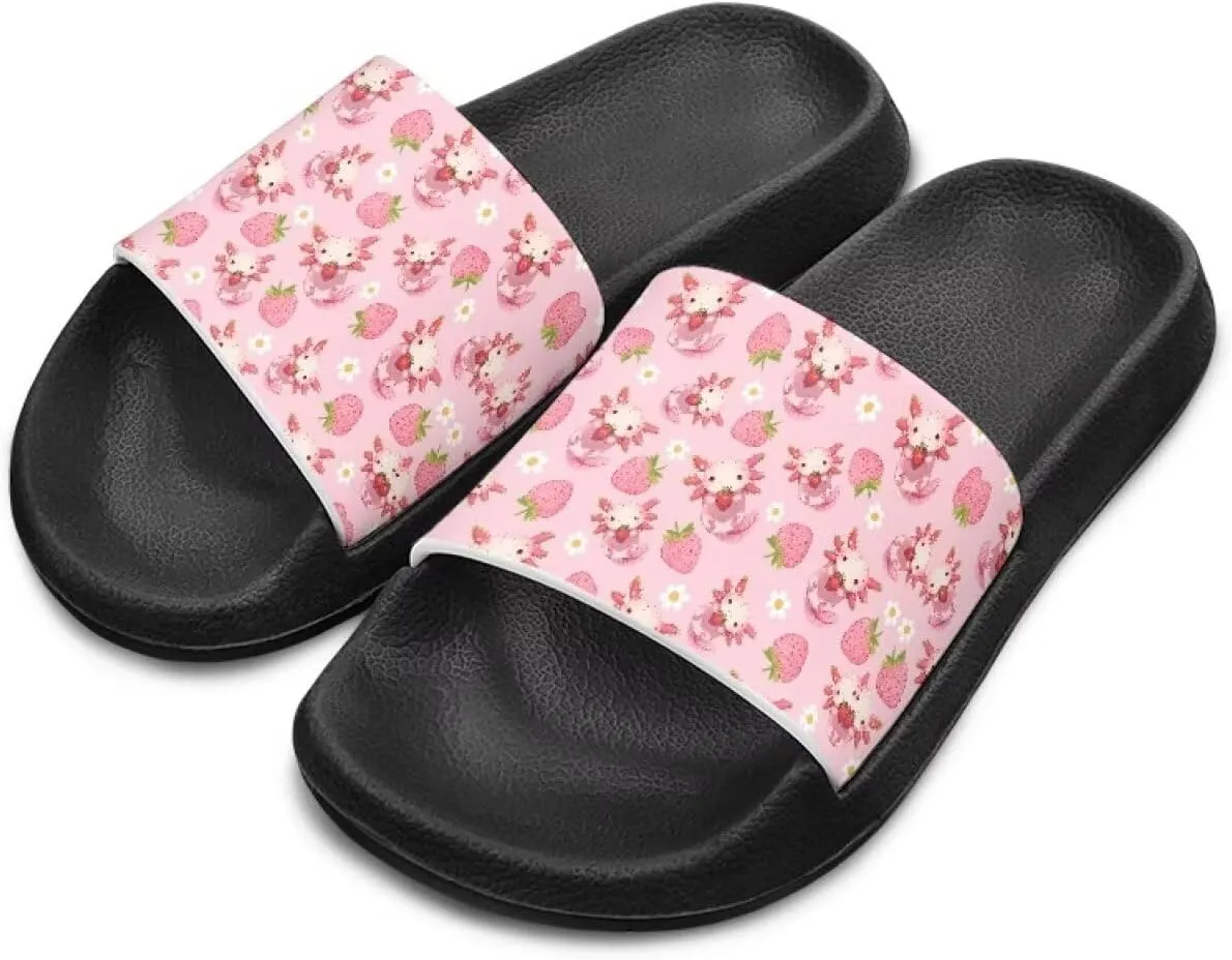 Kids Boys Girls Ball Sports Slides Sandals Comfortable Beach Pool Shower Shoes House Slide Indoor Outdoor