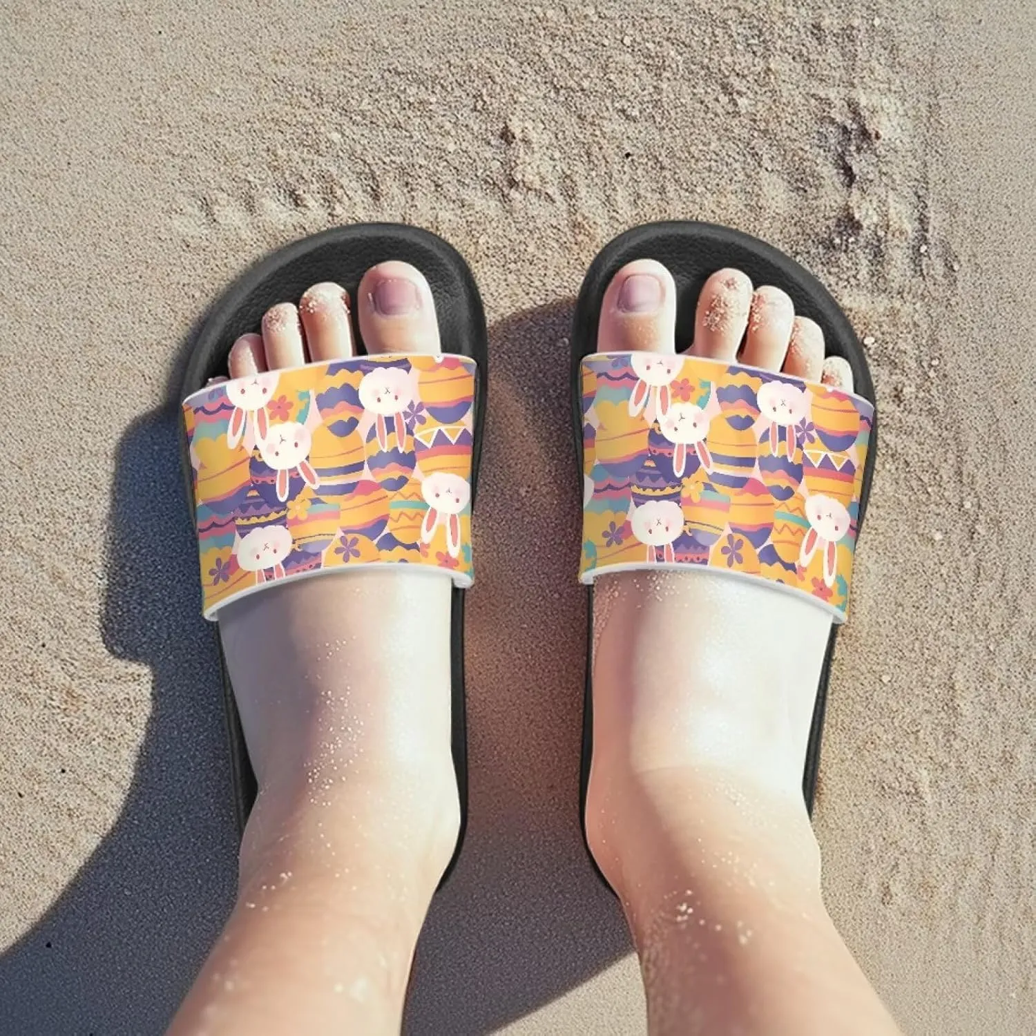 Kids Boys Girls Ball Sports Slides Sandals Comfortable Beach Pool Shower Shoes House Slide Indoor Outdoor