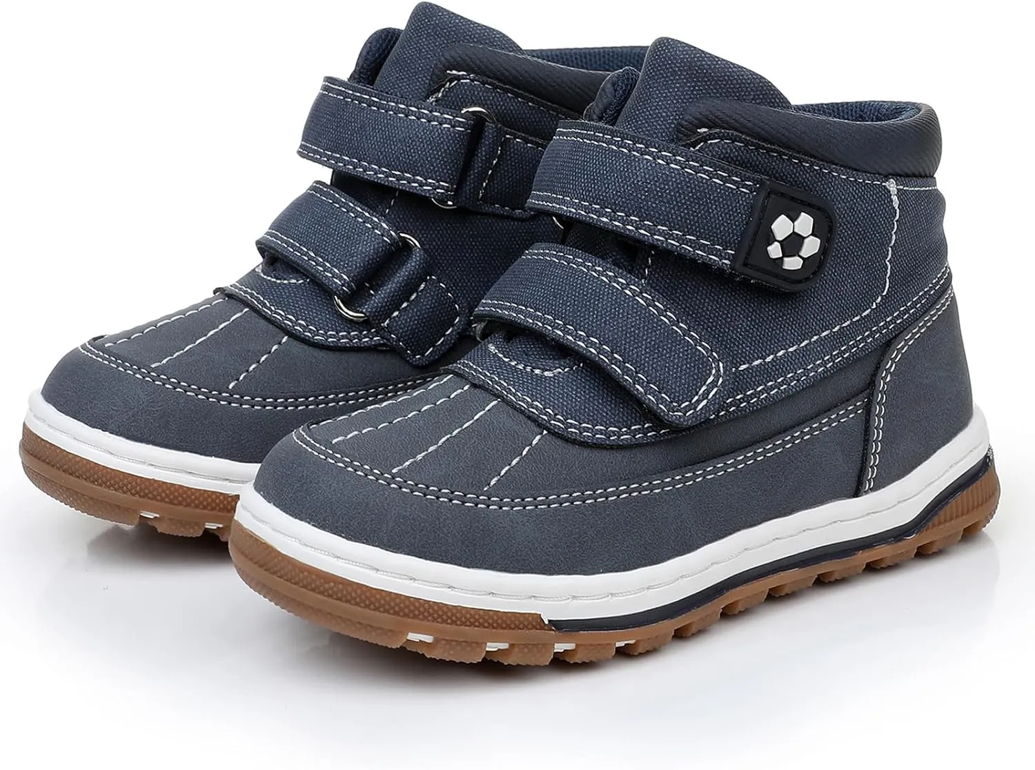 Kids Toddler Boots Boys Girls Fall Water-Resistant Strap Outdoor Ankle Boots(Toddler/Little Kid)