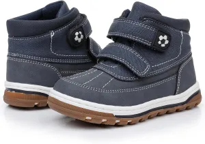 Kids Toddler Boots Boys Girls Fall Water-Resistant Strap Outdoor Ankle Boots(Toddler/Little Kid)