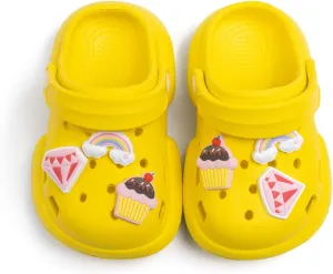 KIDSUN Toddler Kids Boys Girls Cute Garden Clogs Water Sandals Slip On Shoes Slipper Slides Lightweight Outdoor Summer Infant Children Beach Pool Play Shoes (Baby/Toddler Kids)