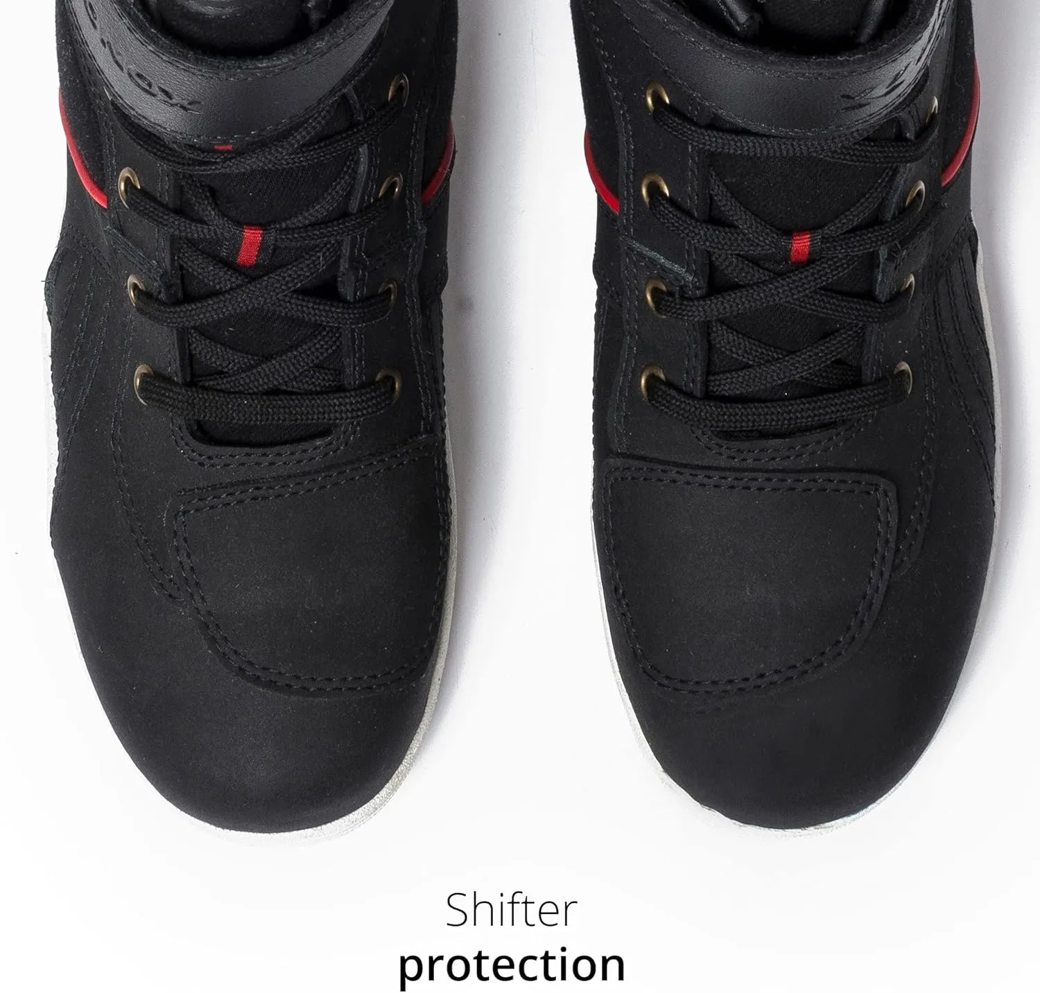 KRONOX Motorcycle Sneakers for Men - Protected Riding Shoes Gear for Street Bike
