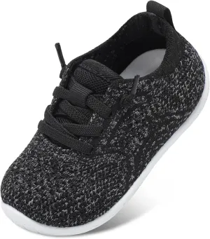 L-RUN Toddler Boys Girls Tennis Shoes Breathable Comfortable Barefoot Wide Summer School Walking Sneakers Baby First Walking Shoes