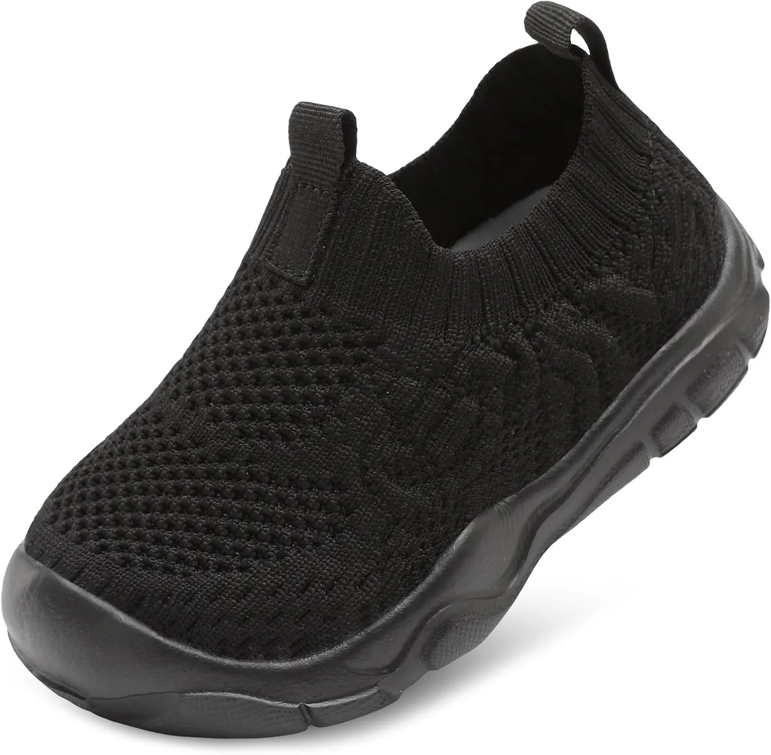 L-RUN Toddler Shoes Barefoot Kids Sneakers Wide Toe Box Boys Girls Tennis Shoes Lightweight Baby Walking Shoes Slip on Shoes