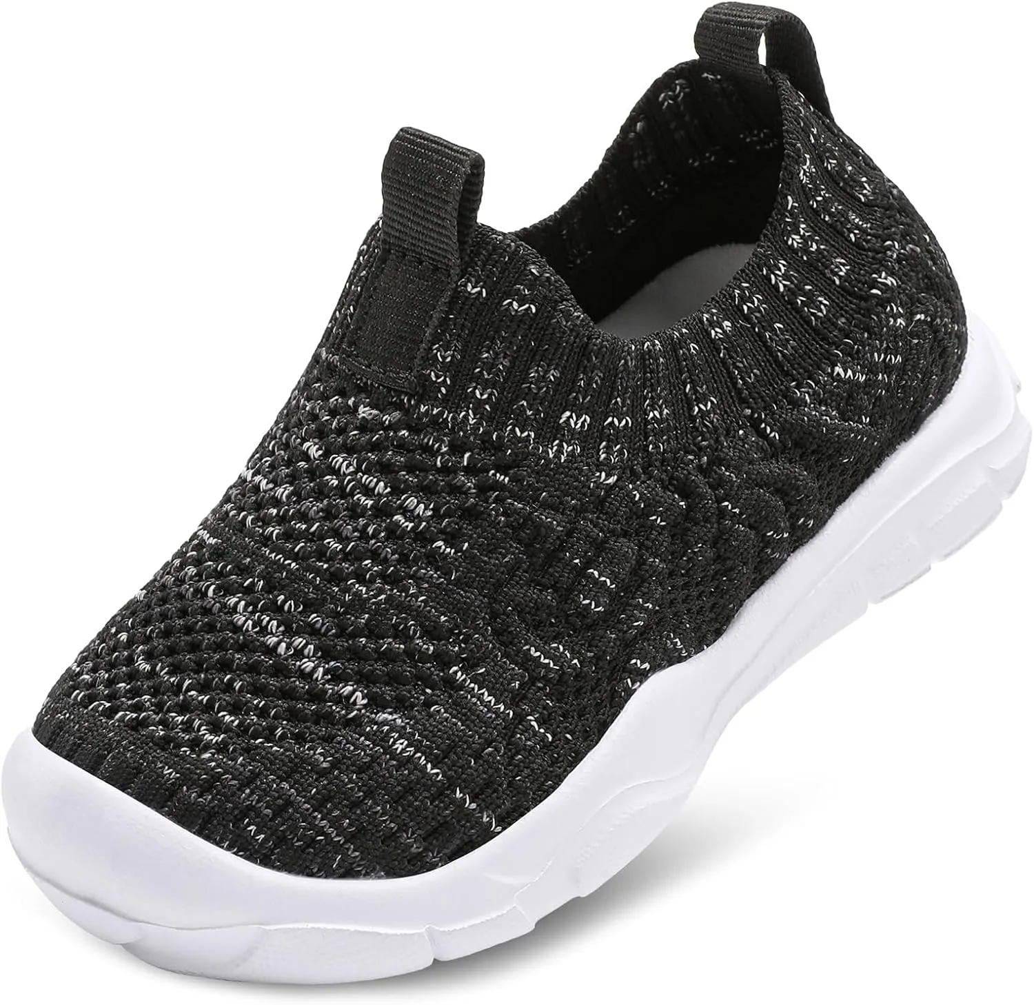 L-RUN Toddler Shoes Barefoot Kids Sneakers Wide Toe Box Boys Girls Tennis Shoes Lightweight Baby Walking Shoes Slip on Shoes