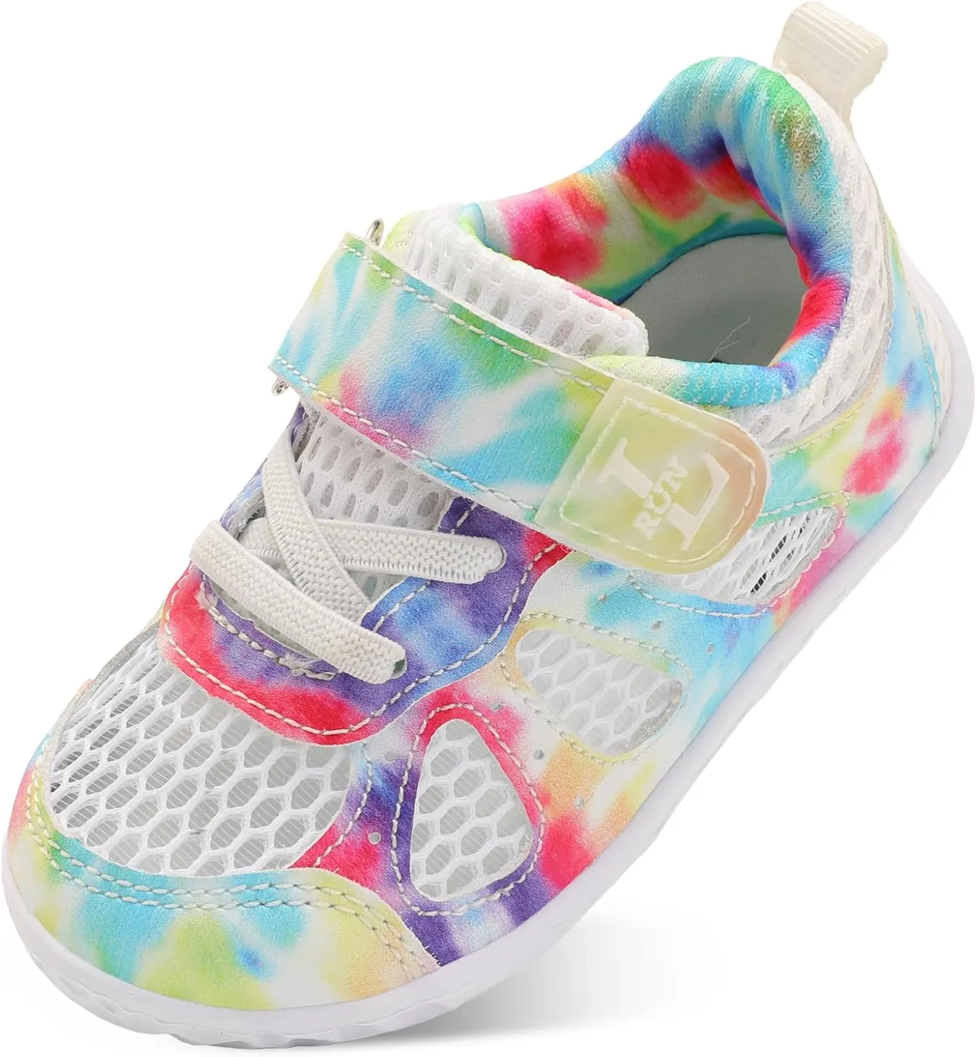 L-RUN Toddler Sneakers Boys Girls Barefoot Summer Walking Shoes Toddler Boy Tennis Shoes Mesh Lightweight