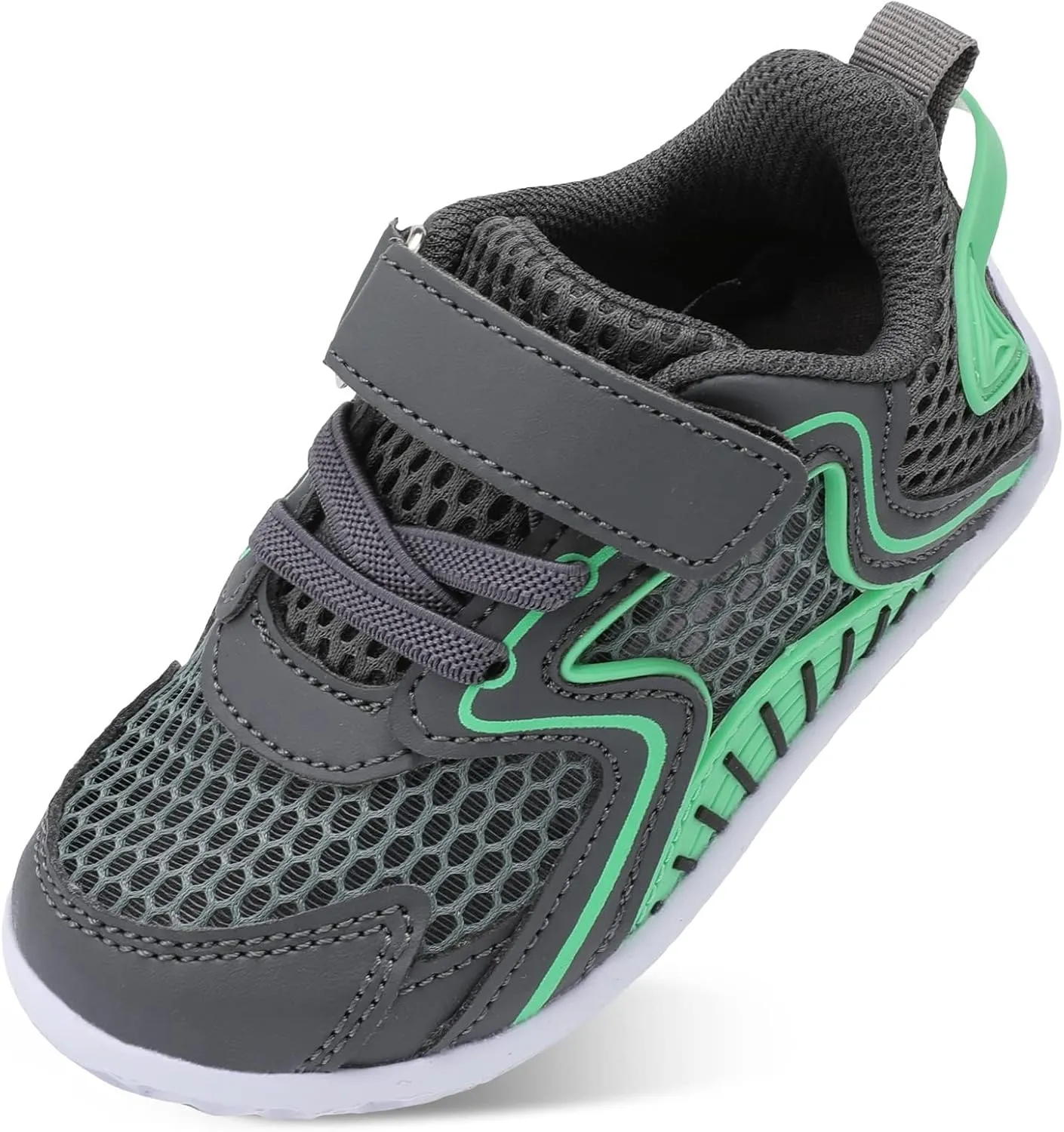 L-RUN Toddler Sneakers Boys Girls Barefoot Summer Walking Shoes Toddler Boy Tennis Shoes Mesh Lightweight