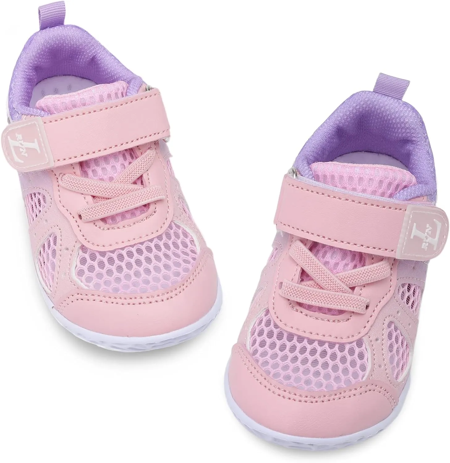 L-RUN Toddler Sneakers Boys Girls Barefoot Summer Walking Shoes Toddler Boy Tennis Shoes Mesh Lightweight