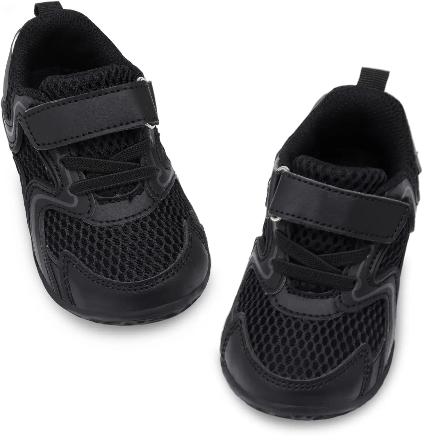 L-RUN Toddler Sneakers Boys Girls Barefoot Summer Walking Shoes Toddler Boy Tennis Shoes Mesh Lightweight