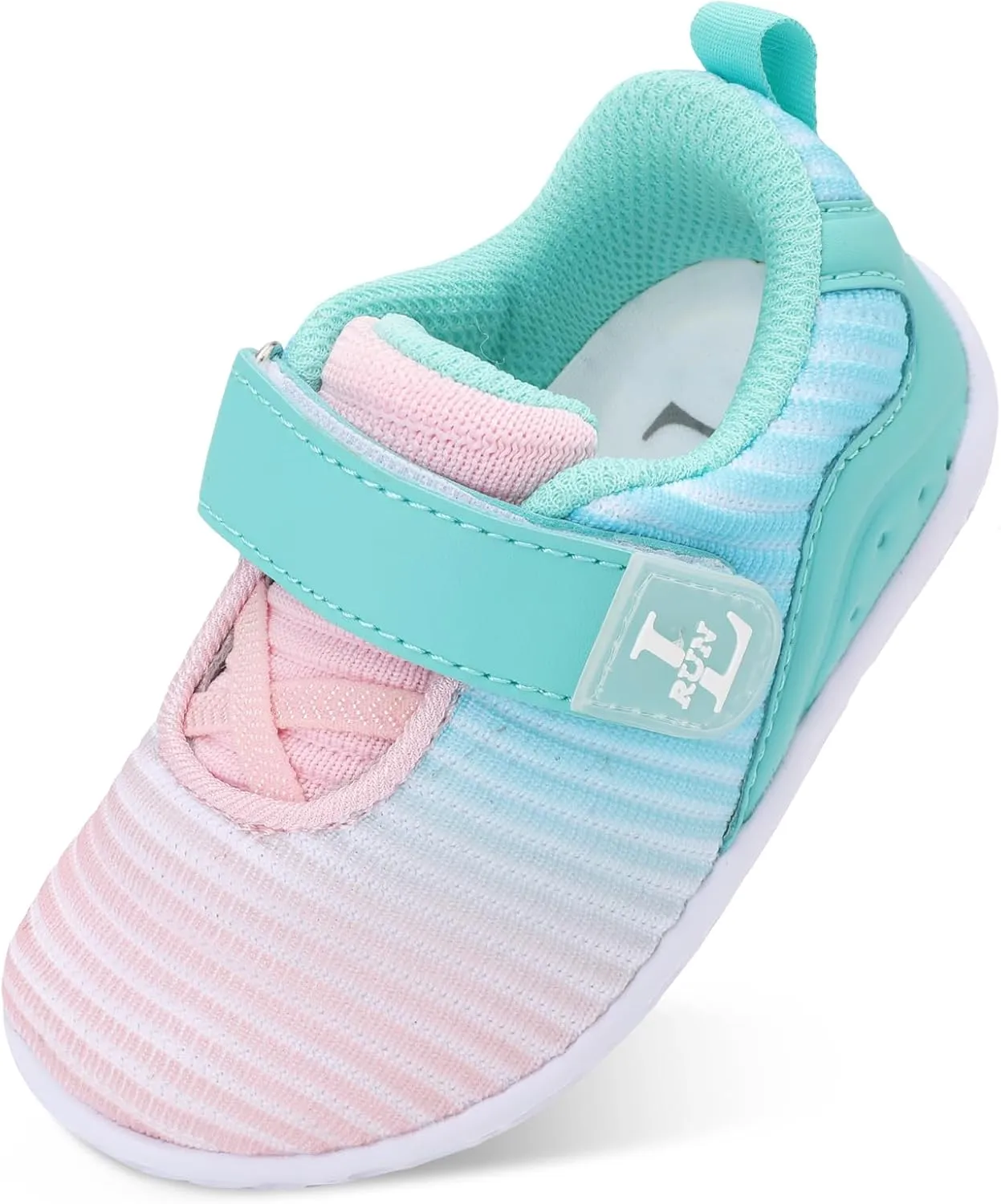 L-RUN Toddler Sneakers Boys Girls Lightweight Shoes Knit Kids Walking Shoes for Indoor Outdoor