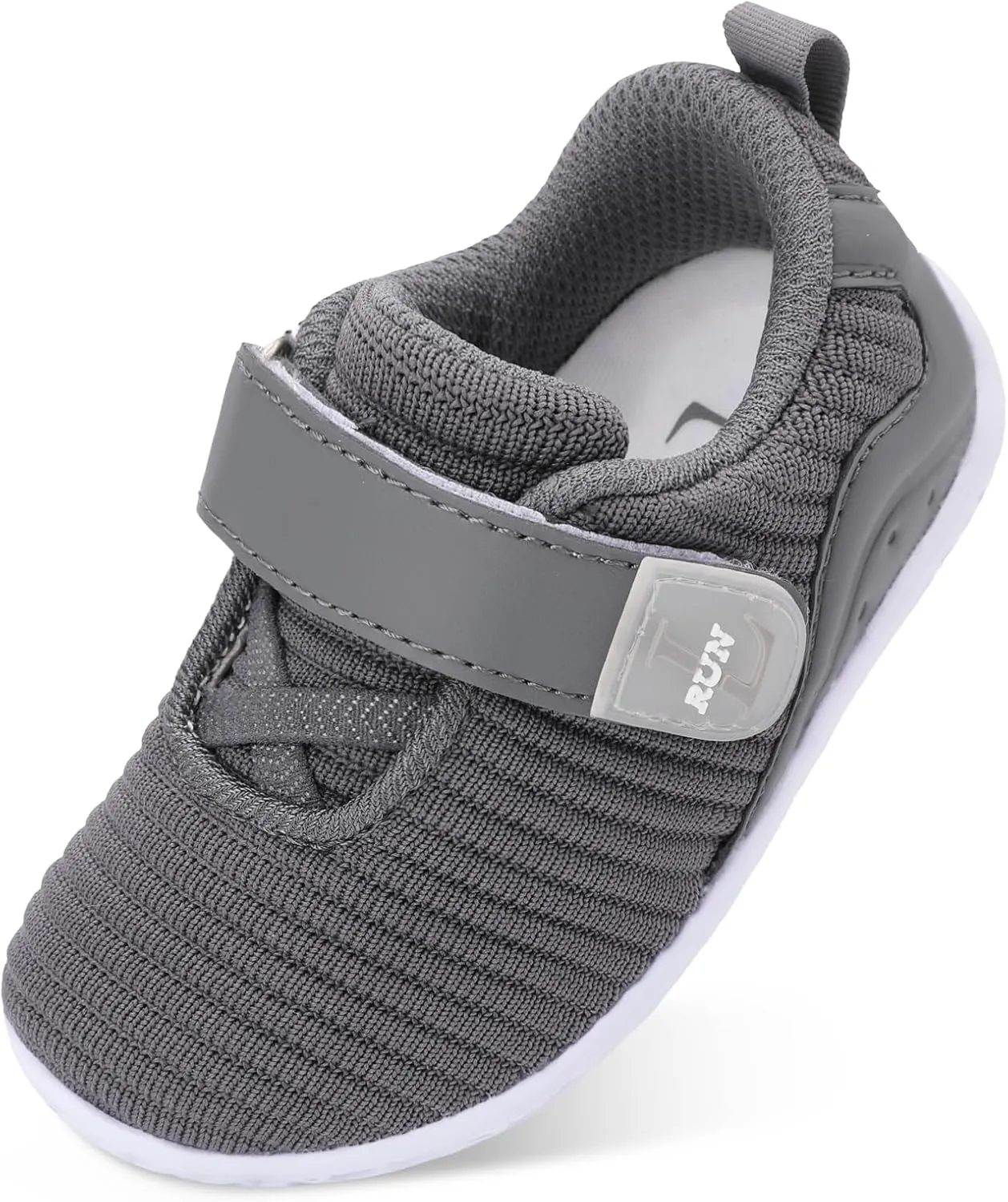L-RUN Toddler Sneakers Boys Girls Lightweight Shoes Knit Kids Walking Shoes for Indoor Outdoor