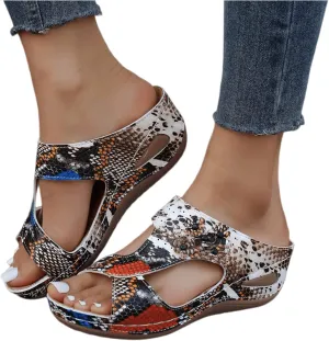 Ladmiple Summer Sandals For Women 2023 Trendy Dressy Casual Orthopedic Sandals Orthotic Flip Flops with Arch Support