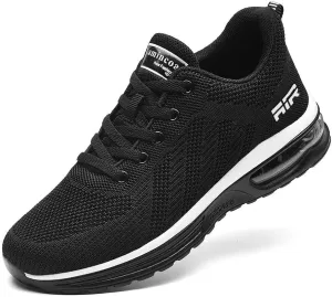 Lamincoa Womens Walking Shoes Lightweight Running Shoes Women’s Tennis Shoes Non Slip Air Shoes Breathable Mesh Air Cushion Sneakers for Gym Workout Sports
