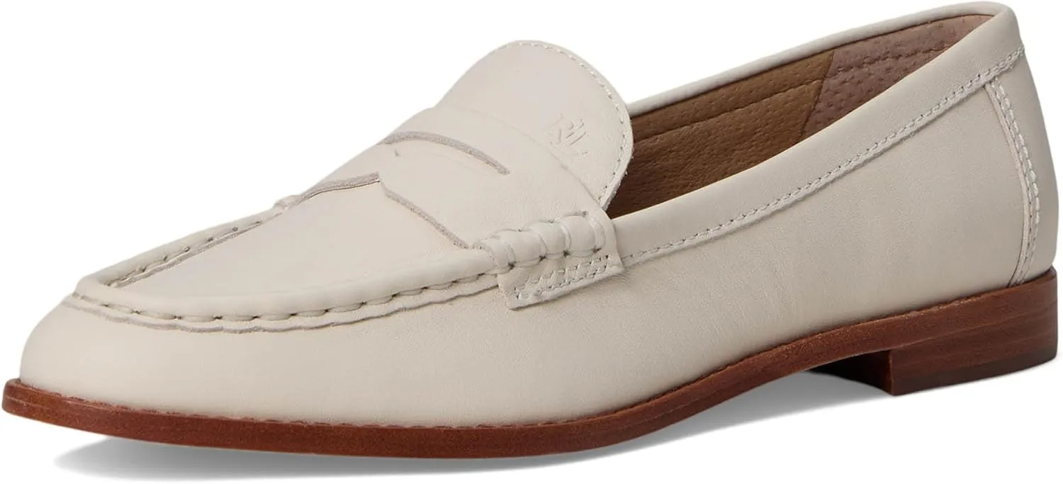 Lauren Ralph Lauren Women's Wynnie Nappa Leather Loafer