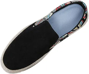 Lightweight Shoes Men's Casual Low Boots Canvas Slip On Shoes in Spring and Summer