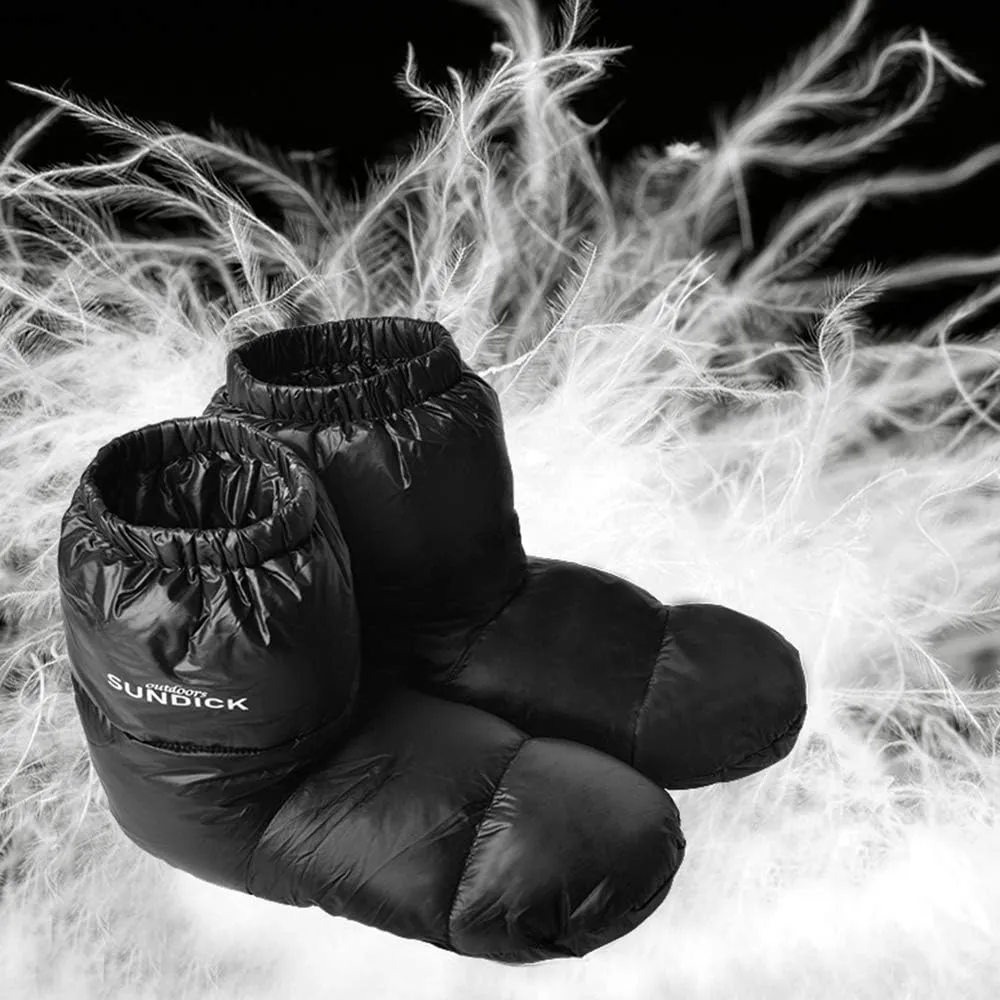 Lixada Outdoors Camping Slippers Warm Socks for Sleeping Bag Indoors Warm Boots Men Women Winter Duck Down Booties Slipper Boots